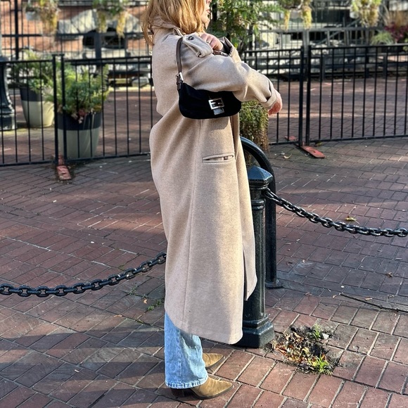 Authentic Fendi Black Suede Baguette - Picture 14 of 15